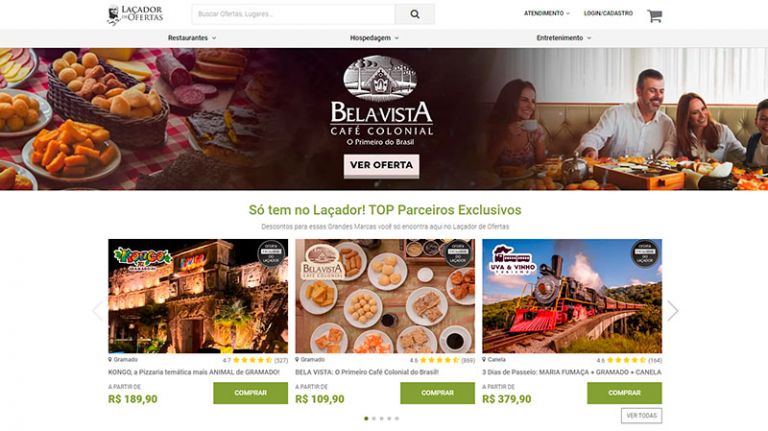 laçador de ofertas gramado site