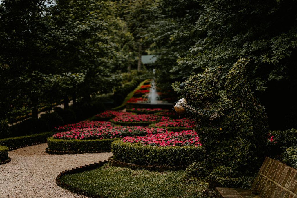Garden park gramado fonte horizontal