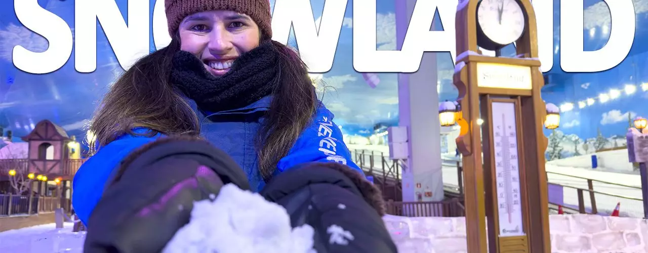 snowland gramado neve