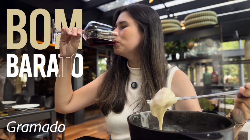 El Fuego Gramado: Fondue ótimo custo-benefício no centro com 5% off 11 Alessandra comendo fondue el fuego gramado fondue