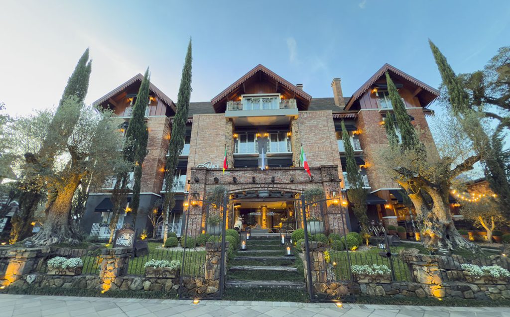 fachada do valle dincanto em Gramado
