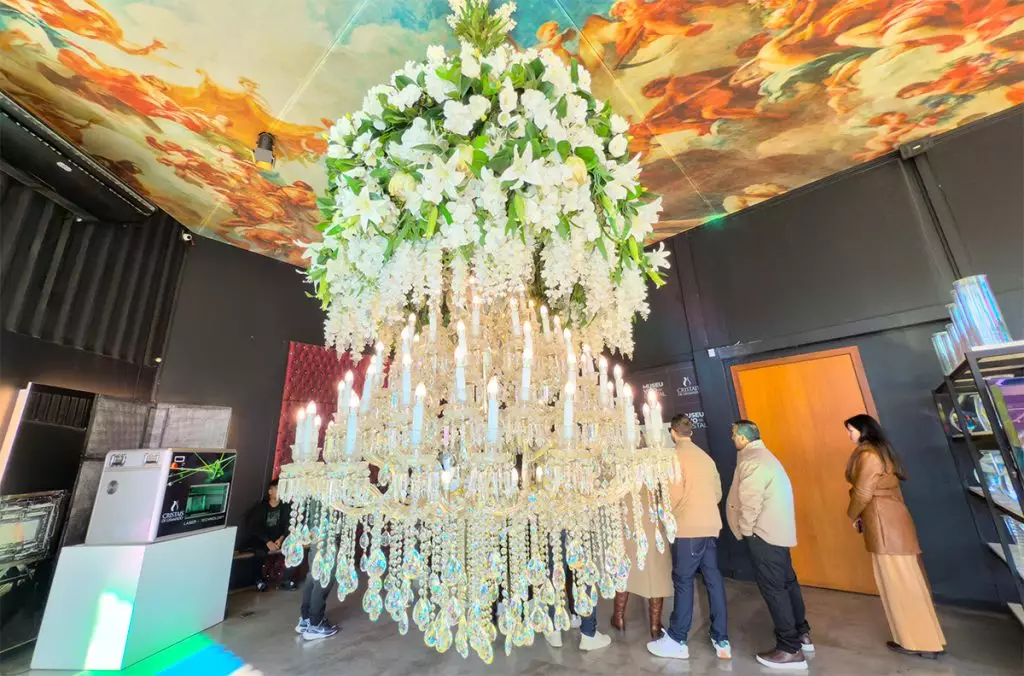 Cristais de Gramado com 10% de desconto 17 Cristais de Gramado sala da apresentacao
