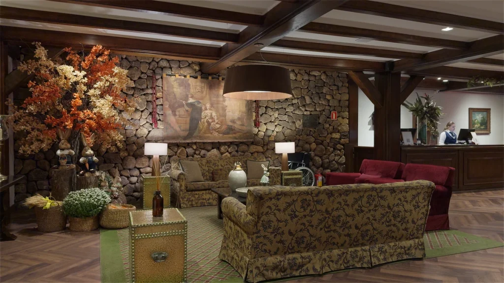hotel serrazul recepcao